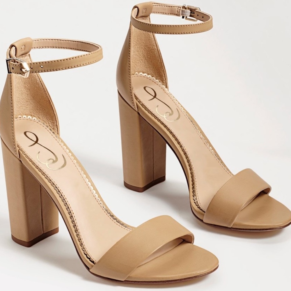 Sam Edelman Yaro Ankle Strap Sandal Heel